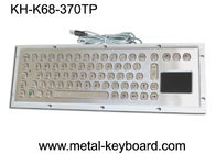 터치패드 70 열쇠를 가진 안정되어 있는 성과 산업 키보드, 금속 터치패드 키보드
