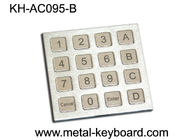 16의 열쇠를 가진 먼지 증거 스테인리스 키보드 IP 65 접근 제한 키패드