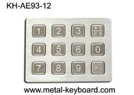 3개 x 4개의 모체 12 열쇠에 있는 어려운 스테인리스 숫자적인 산업 키패드