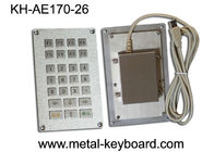 USB 또는 PS/2 공용영역 산업 금속 키패드, 26의 열쇠 숫자 키패드