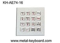 IP65 16 열쇠 디지털 방식으로 통합 기능적인 키패드를 가진 산업 금속 키보드