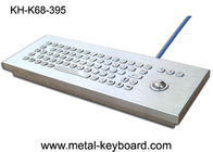 트랙볼을 가진 IP65 산업 금속 어려운 키보드, 탁상용 컴퓨터 키보드