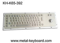 패널 산 트랙볼을 가진 65의 열쇠 산업 컴퓨터 키보드