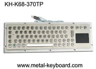 터치패드로 솔질되는 70개의 열쇠 산업 컴퓨터 키보드 SUS304