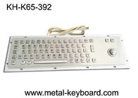 트랙 볼과 IP65 방수 산업적 PC 키보드 스테인레스 강 65 키