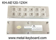 모체 산출에 있는 FCC 스테인리스 12 열쇠에 의하여 주문을 받아서 만들어지는 금속 키패드