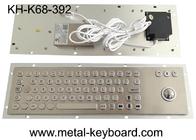 금속 패널 산 산업 컴퓨터 키보드 레이저 트랙볼 쥐 유형