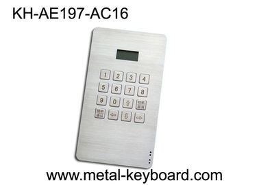 접근 제한 체계를 위한 16의 열쇠를 가진 4x4 디자인 어려운 금속 키패드