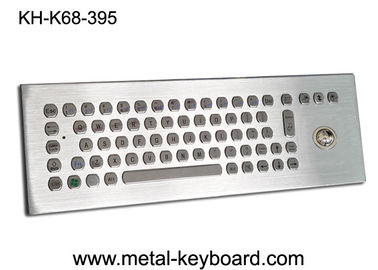 67의 열쇠는 산업 통제 플랫폼을 위한 트랙볼을 가진 탁상용 산업 키보드를 금속을 붙입니다