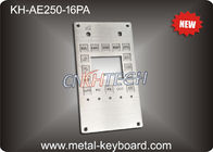 스테인리스 IP65 Customizable 산업 키패드 스테인리스 간이 건축물 키패드 16 열쇠