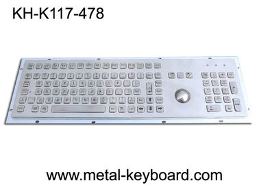 파괴자 - 저항 IP65 25MM 금속 트랙볼을 가진 산업 PC 키보드