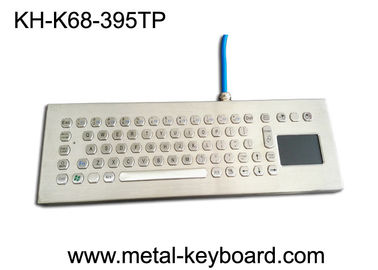 70의 열쇠는 USB 공용영역에 있는 터치패드를 가진 산업 PC 키보드를 금속을 붙입니다