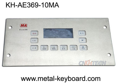 파괴자 저항하는 Ruggedized 키보드 IP65 물 증거 상위 패널 설치 방법