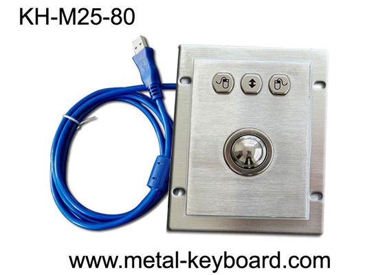 3 단추 IP65에 의하여 거치되는 어려운 산업 컴퓨터 쥐 스테인리스 라이트급 선수