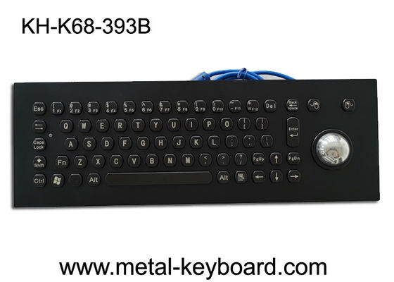 트랙 볼과 30 분 평균 수복 시간 USB PS/2 스테인레스 강 키보드