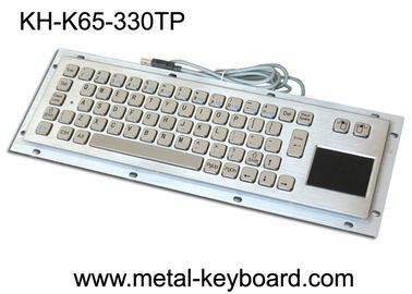 65의 열쇠 및 터치패드를 가진 산업 컴퓨터 키보드를 거치하는 후면 패널