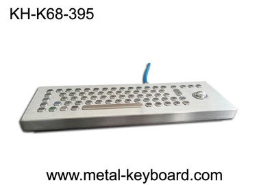 독립 스테인리스 Ruggedized 키보드, 트랙볼을 가진 산업 탁상용 키보드